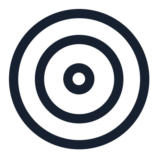 a black circle with a black background